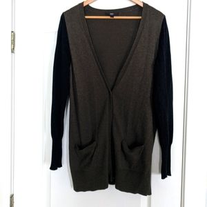 Medium army green cardigan